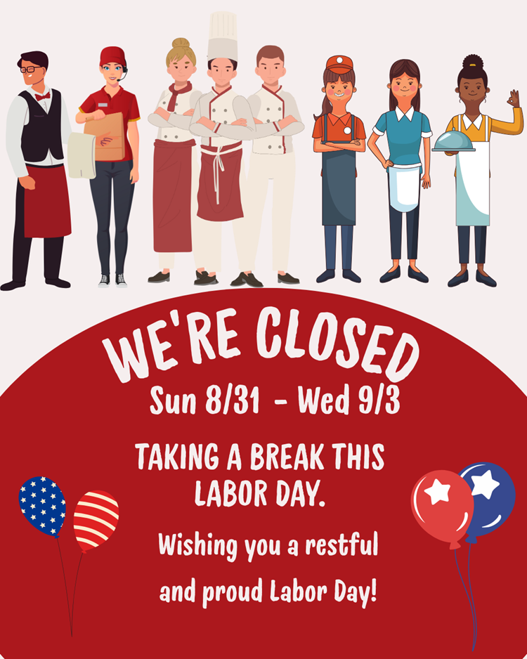 Closed Labor Day